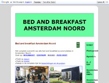 Tablet Screenshot of amsterdam--bedandbreakfast.com